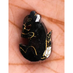 9.29 Ct fancy black squirrel shape natural diamond, rough diamonds, raw diamonds, loose diamonds, gia certified diamonds.