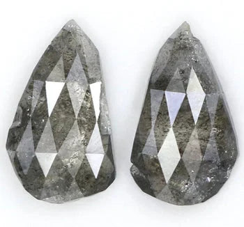 Salt & Pepper Antique Shape Natural Diamond