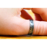Classic gold couple rings set with subtle diamonds, timeless elegance.