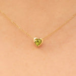 6.60 Ct genuine green gemstone pendant necklace with vibrant green color and elegant design, ideal for luxury fine jewelry and statement styling