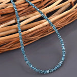 Blue rough diamond beads in elegant raw gemstone style Use For Custom Jewelry