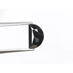 0.83 Ct moon shape fancy black diamond, best man made diamonds, raw diamonds, rough diamonds, rough stones, offering diamods.