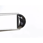 0.83 Ct moon shape fancy black diamond, best man made diamonds, raw diamonds, rough diamonds, rough stones, offering diamods.