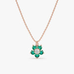 0.60 Ct genuine green gemstone pendant necklace with vibrant color and elegant design, ideal for fine jewelry and stylish everyday wear