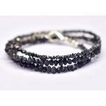 Luxury black Colored beads design with elegant jewelry appeal For Necklace