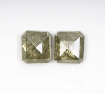 2.55 Ct , Fancy Color Cushion Shape Minimal Diamond Pair, Earrings Jewelry Diamond Pair, Best Price Diamond Pair