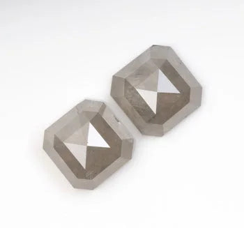 1.91 Ct , White Icy Color Cushion Shape Minimal Diamond Pair, Earrings Jewelry Diamond Pair, Best Price Diamond Pair