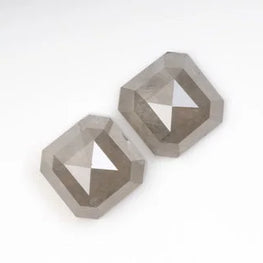 1.91 Ct , White Icy Color Cushion Shape Minimal Diamond Pair, Earrings Jewelry Diamond Pair, Best Price Diamond Pair