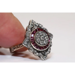 Designer lab created gemstone ring with morganite stone and shimmering diamond accents
