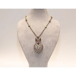 Natural rose cut diamond pendant with vintage design, elegant handmade fine jewelry necklace for women gift