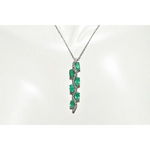 0.25 ct lab grown diamond pendant necklace with brilliant sparkle in elegant minimalist jewelry design