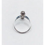 Close-up of lab created diamond with stunning sparkle and clarity ideal for custom engagement ring design