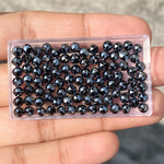 4.80Ct Natural Black Loose Round Cut Diamonds Luxury diamond engagement ring with natural'