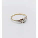 Stunning lab created 1.70 Ct diamond ring with premium look, elegant bridal jewelry for modern women