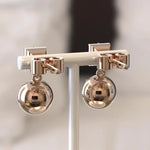3.50 ct lab grown diamond earrings for women brilliant cut luxury stud earrings sparkling fine jewelry gift