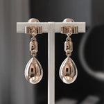 4.07 Ct lab grown diamond earrings with brilliant cut stones set in luxury stud design for elegant jewelry wear