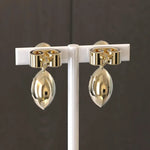 3.00 Ct Lab Grown Diamond Earrings Marquise-Round Cut Sparkling Statement Bridal Jewelry