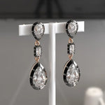 4.07 Ct lab grown diamond earrings with brilliant cut stones set in luxury stud design for elegant jewelry wear