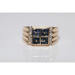 Premium lab created gemstone diamond ring with emerald cut pink stone and white diamond band