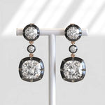 4.00 Ct round lab grown diamond earrings sparkling classic stud fine jewelry elegant luxury gift for women