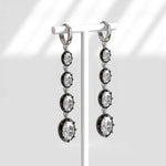 Fancy Color Oval 4.06 Ct Lab Grown Diamond Earrings Luxury Sparkling Jewelry Gift for Women