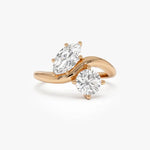 1.75 Ct MOI lab created princess cut diamond ring in gold band, elegant and refined.