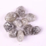 5.50 Ct Natural Grey Rough Diamond raw uncut stone for jewelry making rustic earth mined grey diamond