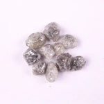 5.50 Ct Natural Grey Rough Diamond raw uncut stone for jewelry making rustic earth mined grey diamond