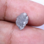 1.40 Ct natural grey rough diamond, raw uncut fancy color earth mined diamond for Jewerly
