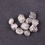 5.50 Ct Natural Grey Rough Diamond raw uncut stone for jewelry making rustic earth mined grey diamond