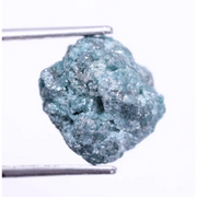 13.31 Ct natural blue rough diamond loose raw uncut rustic earth mined diamond for custom jewelry.
