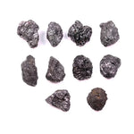 15.00 Ct Natural Black Rough Diamond Lot,uncut raw rustic earth mined loose black diamonds for jewelry making