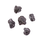 Natural Black Rough Diamond – Loose Uncut Raw Irregular Shape Earth Mined Diamond for Jewelry Making