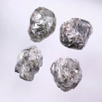Natural Grey Rough Diamond Lot Uncut Irregular Shaped Diamond Lot Use For Custom Jewerly