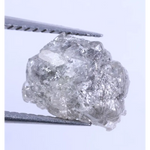 1.73 Ct natural grey rough diamond, raw uncut rustic conflict-free earth mined diamond for jewelry