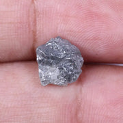 2.14 Ct natural grey rough diamond raw uncut Earth mined diamond for jewelry