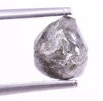 1.96 Ct Natural Grey Loose Uncut Diamond Rare Raw Diamond Use For Jewerly