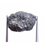 6.14 Ct Natural Black Raw Diamond Loose Uncut Black Rough Diamond for Custom Jewelry