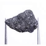 7.10 Ct Natural Black Raw Diamond Loose Uncut Irregular Shape Black Rough Diamond Jewelry
