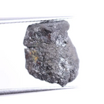 8.31 Ct Natural Black Rough Diamond Loose Uncut Irregular Shape Diamond for Custom Jewelry.