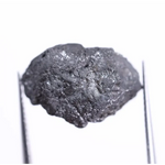 7.77 Ct Natural Black Raw Diamond Loose Uncut Rough Diamond for Jewelry Custom Rings