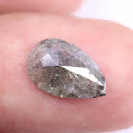 Natural pear cut diamond grey diamond, 3.5 carat pear diamond ring, 5 ct pear diamond, black pear shaped diamond ring, lab grown vs natural diamonds difference.