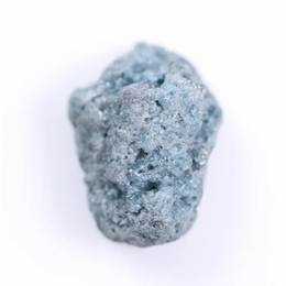 9.39 Ct natural blue rough diamond, loose raw uncut rustic earth mined for custom jewelry.