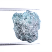 6.15 Ct natural fancy blue rough diamond loose uncut raw earth mined conflict-free diamond for jewelry