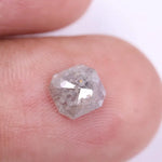 0.57 Ct Grey Colored Diamond Asscher Shaped Diamond Loose Diamond Use For Handmade Jewerlly