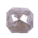 0.57 Ct Grey Colored Diamond Asscher Shaped Diamond Loose Diamond Use For Handmade Jewerlly