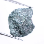 7.58 Ct natural blue rough diamond loose uncut raw irregular shape earth mined for jewelry making