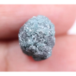 6.02 Ct natural blue rough diamond loose raw uncut rustic earth mined conflict-free diamond for custom jewelry.