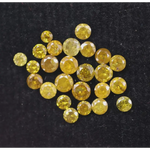1 Ct Natural Yellow Cvd Diamond Lab Grown Diamond Loose Uncut Diamond Use For Jewerly