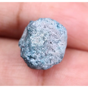 8.66 Ct natural blue rough diamond loose raw uncut Diamond for custom jewelry